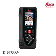 라이카 디스토 DISTO X4 회전 디스플레이 밝고 실외 환경에 적합하게 설계된 레이저 거리측정기