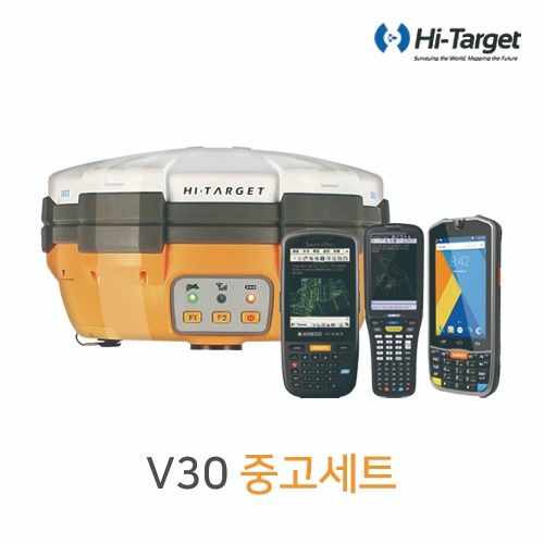 [중고] GPS Hi-Target V30 중고 PDA 세트